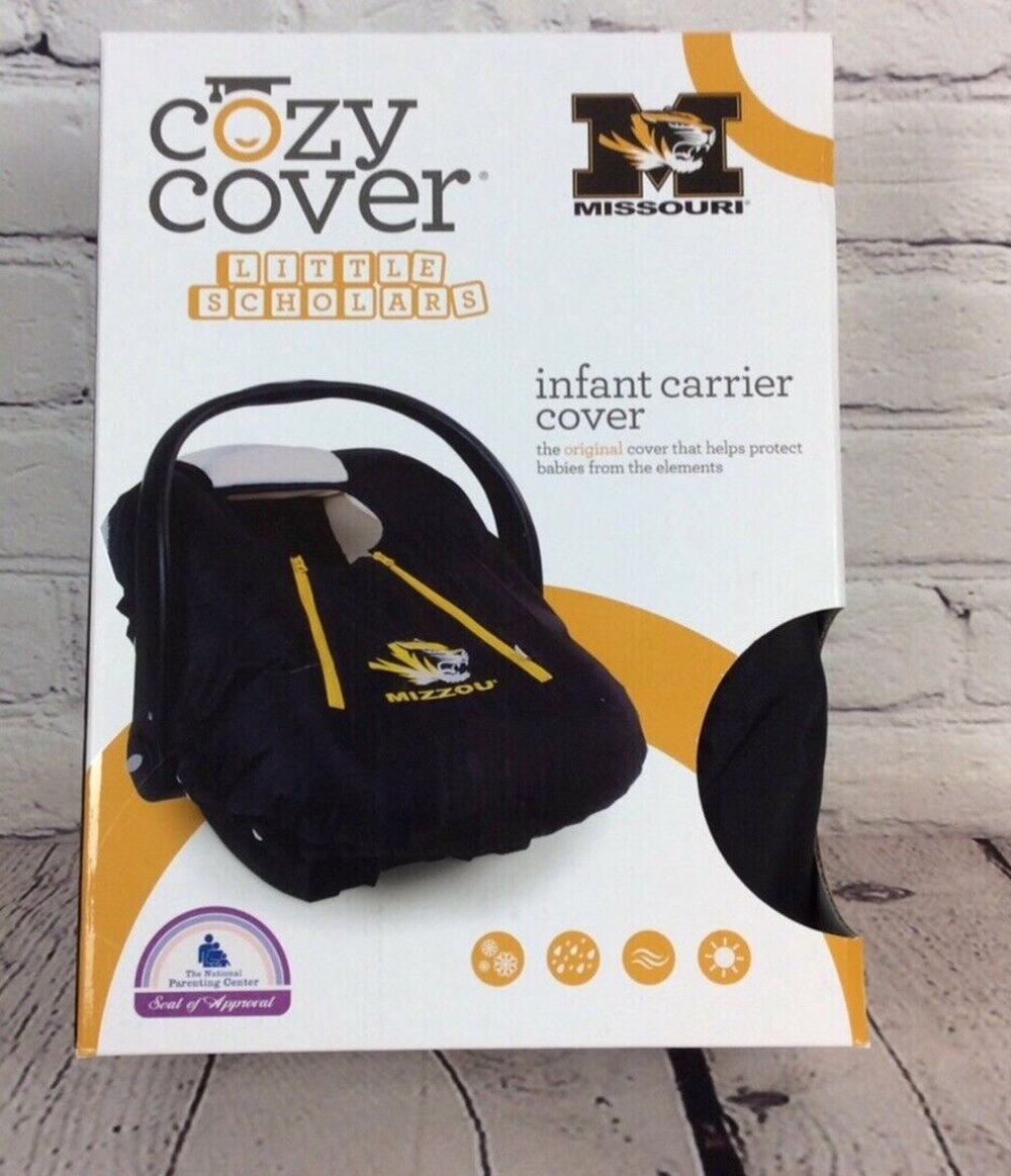 🐯NCAA Missouri Tigers Cozy Cover Infant Carrier Cover Gameday Tailgating Sports